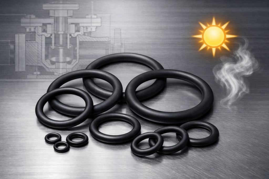 epdm o rings showcase