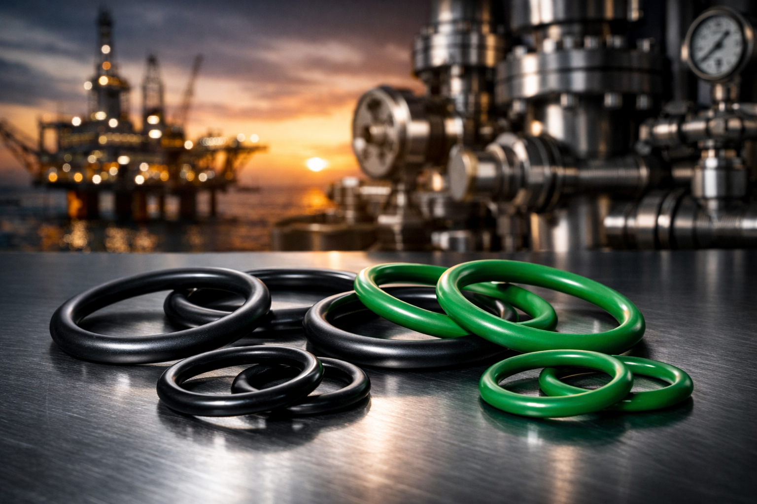 Oil Rings Reflection Oil & Gas O-Rings - Industrial O-Rings & Custom Sealing Solutions ...