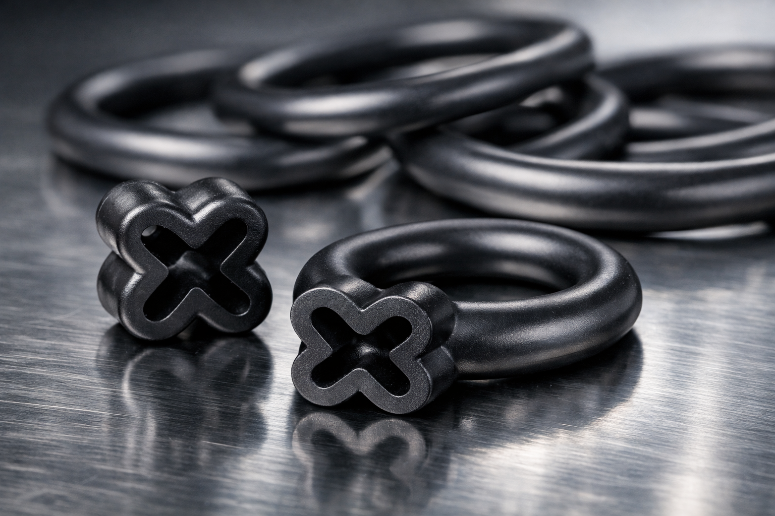 High-performance X-Ring (Quad Ring) for static and dynamic applications